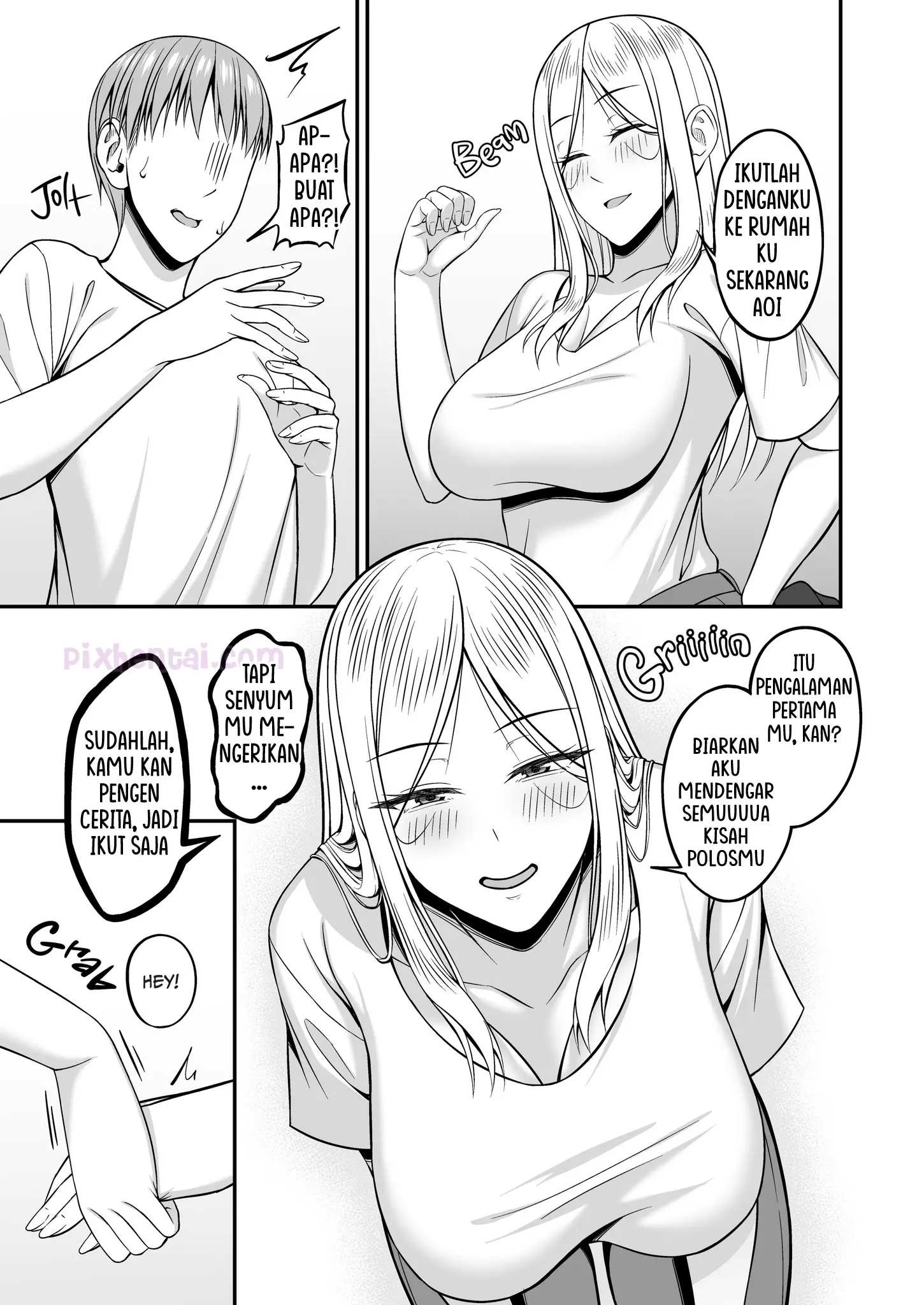 Komik hentai xxx manga sex bokep Big Titty Gyaru Coworker Offers More Than Just Drinks 4